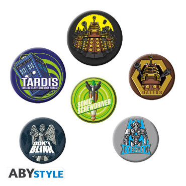 DOCTOR WHO - Badge Pack -...