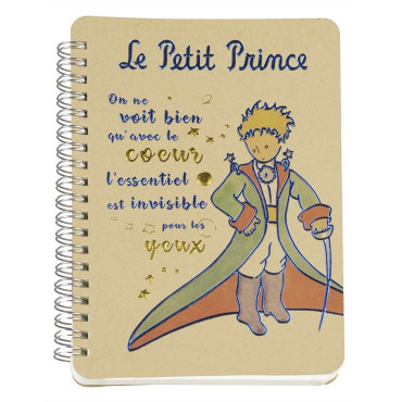 Caderno O Pequeno Príncipe O que é essencial é invisível aos olhos