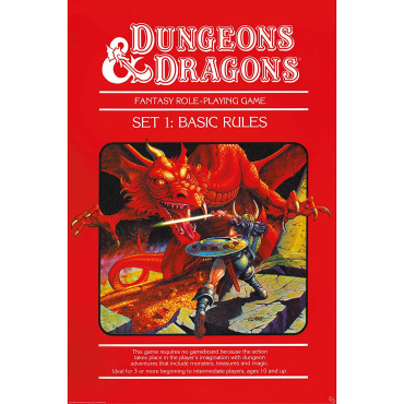 DUNGEONS & DRAGONS - Poster "Basic Rules" (91.5x61)