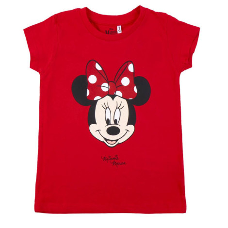 T-SHIRT CURTA DA MINNIE EM MALHA SIMPLES