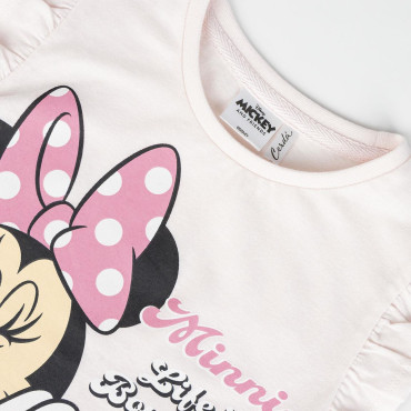 CONJUNTO DE 2 PEÇAS MINNIE EM FELPO FRANCÊS