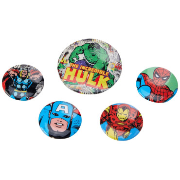 Conjunto de emblemas do Hulk e de vários emblemas