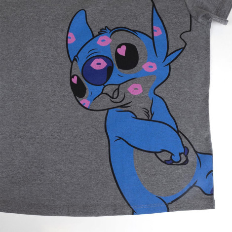 Camiseta curta Disney Stitch