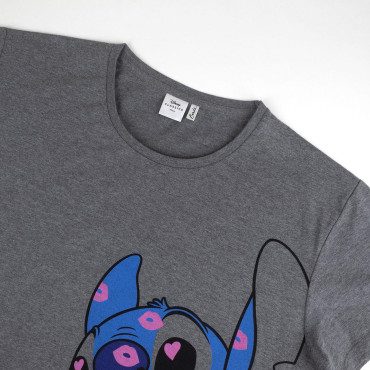 Camiseta curta Disney Stitch