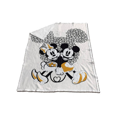 Manta Mickey e Minnie Disney Sherpa 130 x 170