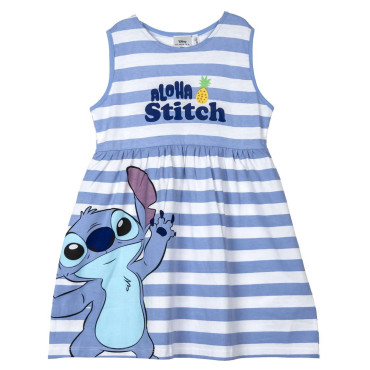 Vestido de algodão para criança Aloha Stitch