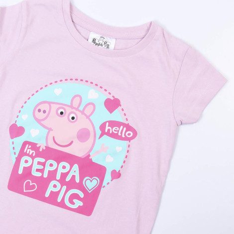 Pijama curto Peppa Pig