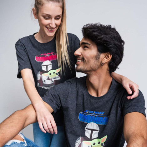 T-shirt do Mandalorian Din Djarin Bebé Yoda