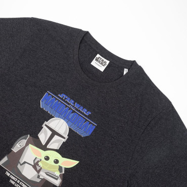 T-shirt do Mandalorian Din Djarin Bebé Yoda