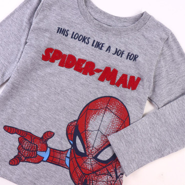 CAMISETA LARGA SINGLE JERSEY SPIDERMAN