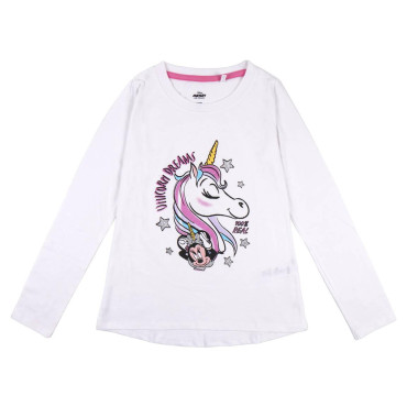 CAMISETA LARGA SINGLE JERSEY MINNIE