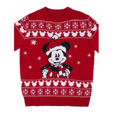 Camisola de Natal Mickey Tricotada ou feita em croché