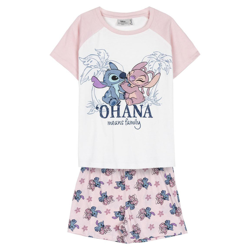 Calções de pijama para criança em Stitch