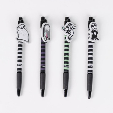 BOLÍGRAFO PACK x4 NIGHTMARE BEFORE CHRISTMAS