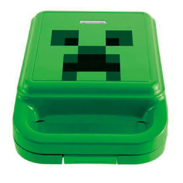 Máquina de fazer waffles Minecraft Creeper