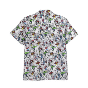 Camisa Hawaiana Marvel