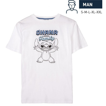 T-shirt para rapaz Stitch Ohana Disney