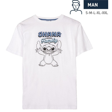 T-shirt para rapaz Stitch Ohana Disney