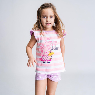 Pijama curto Peppa Pig