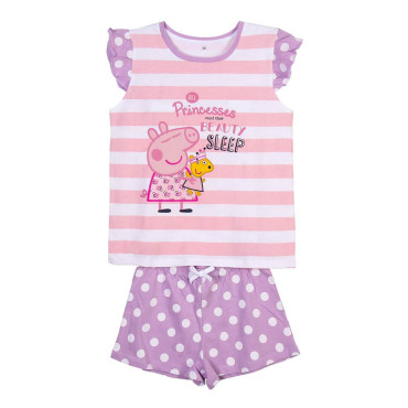 Pijama curto Peppa Pig