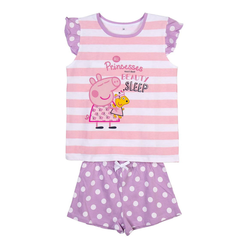 Pijama curto Peppa Pig