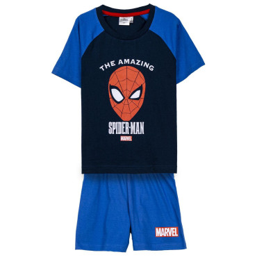 Pijama curto Spiderman para crianças