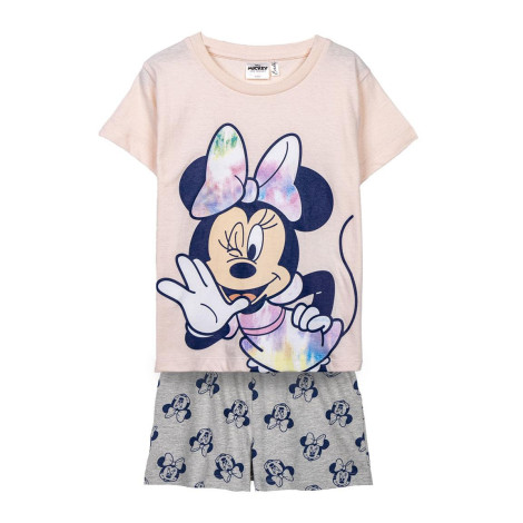 Pijama curto Minnie para rapariga