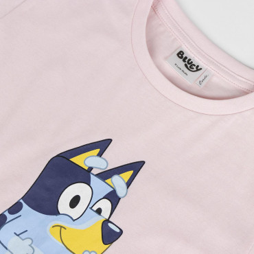 CONJUNTO DE 2 PEÇAS BLUEY - ROSA