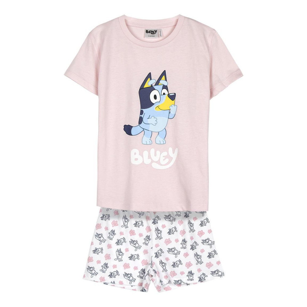 CONJUNTO DE 2 PEÇAS BLUEY - ROSA