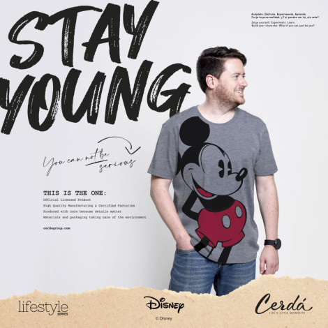 T-shirt para rapaz Mickey Mouse Disney