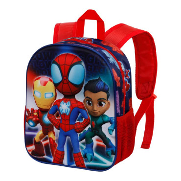 Mochila guardería Spiderman Azul