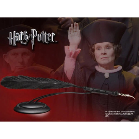 Réplica da pena preta de Dolores Umbridge Harry Potter