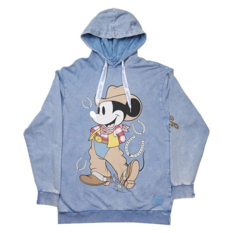 Loungefly Sweatshirt Mickey Denim XL Dinsey