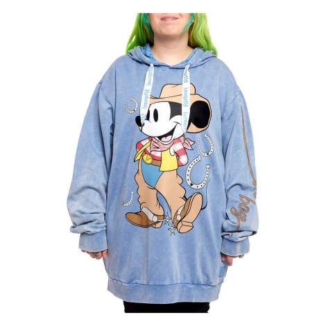 Loungefly Sweatshirt Mickey Denim XL Dinsey