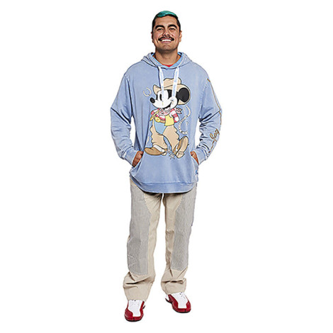 Loungefly Sweatshirt Mickey Denim L Dinsey