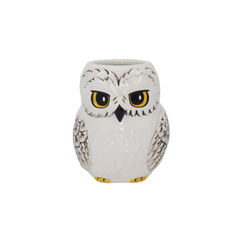 Mini vaso de flores ou porta-lápis Harry Potter Hedwig