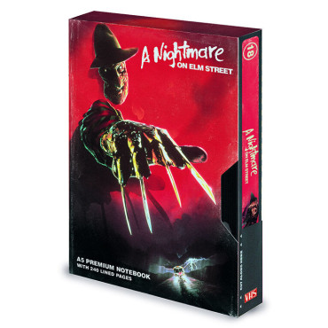 A5 Premium VHS Notebook A Nightmare On Elm Street