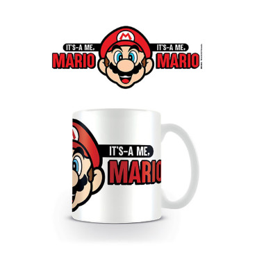 Caneca Super Mario Its A Me - Mario