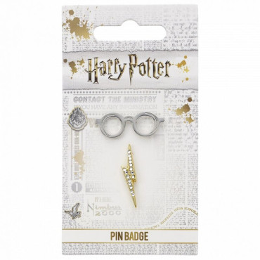 Pin Harry Potter Gafas Y Rayo