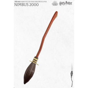 Caneta de vassoura Nimbus 2000 Harry Potter