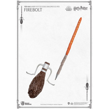 Caneta de vassoura Firebolt Harry Potter