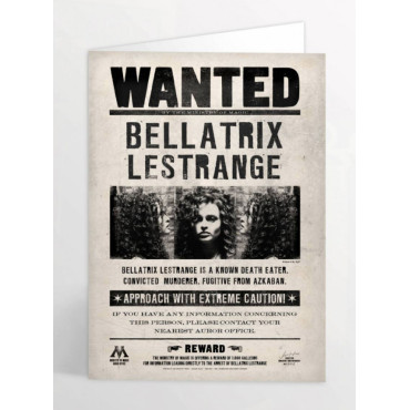 Cartão Lenticular Bellatrix...