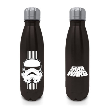 Botella metálica Stormtrooper negra