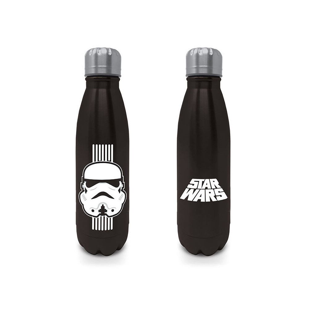 Botella metálica Stormtrooper negra