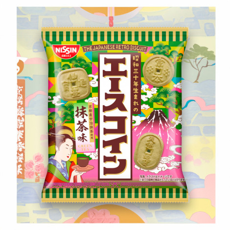 Galletas Nissin sabor a matcha