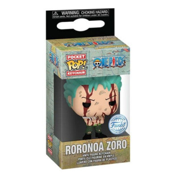 Mini porta-chaves Funko Pop! Zoro One Piece