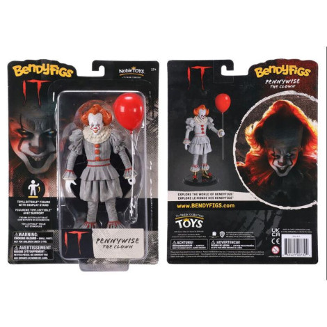 Bendyfigs Figura maleável do Pennywise It 19 cm