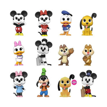 Figura surpresa 5 cm Mickey e amigos Disney
