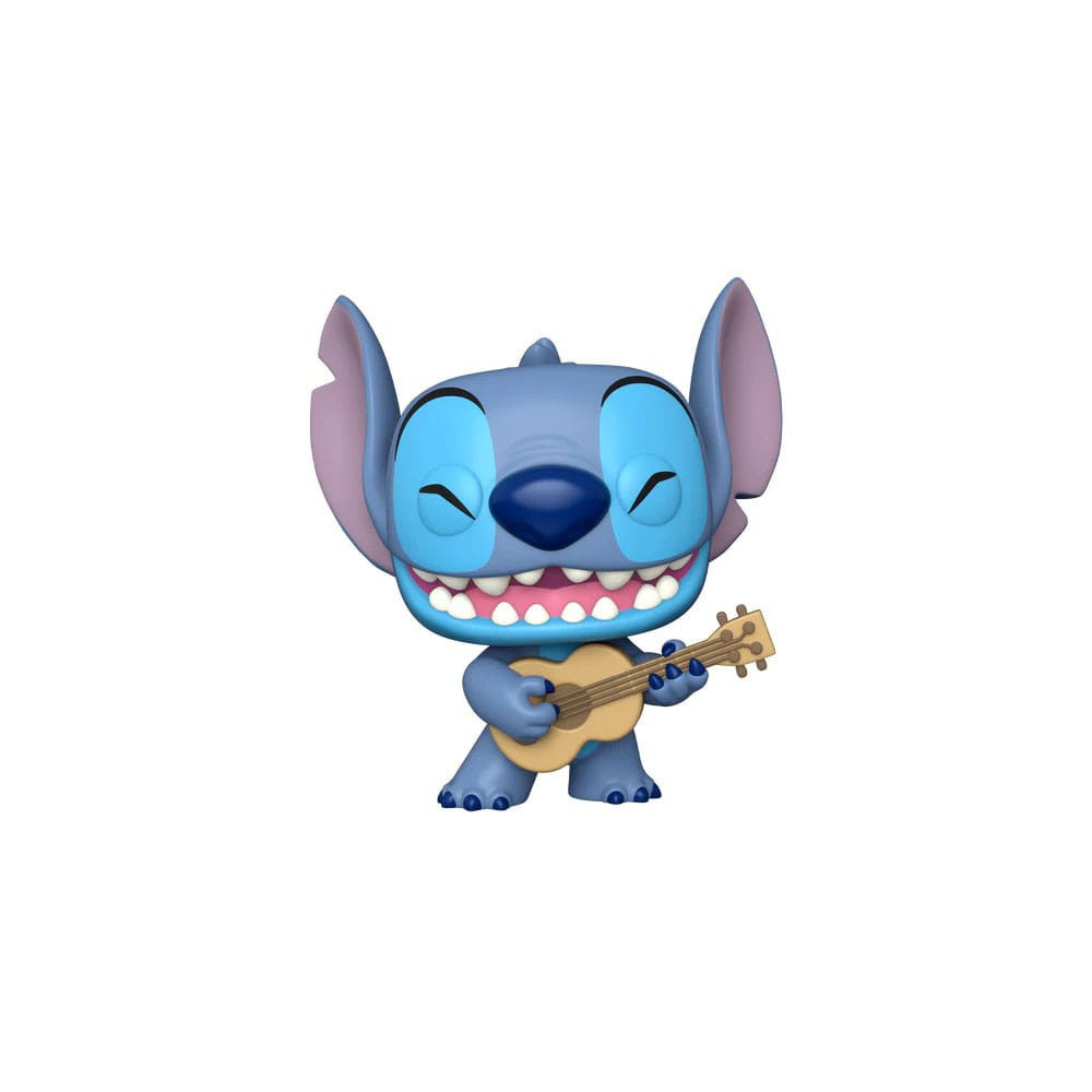 Funko POP! Stitch em tamanho grande com ukulele Lilo & Stitch