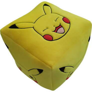 Almofada Pokémon Pikachu Cube 25 cm